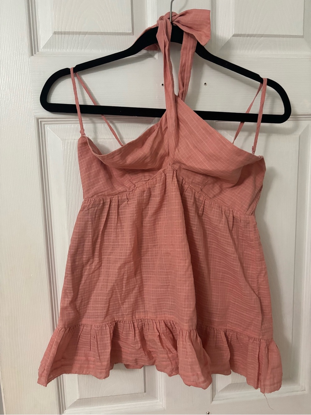 GAP Dusty Pink Halter Ruffle Camisole